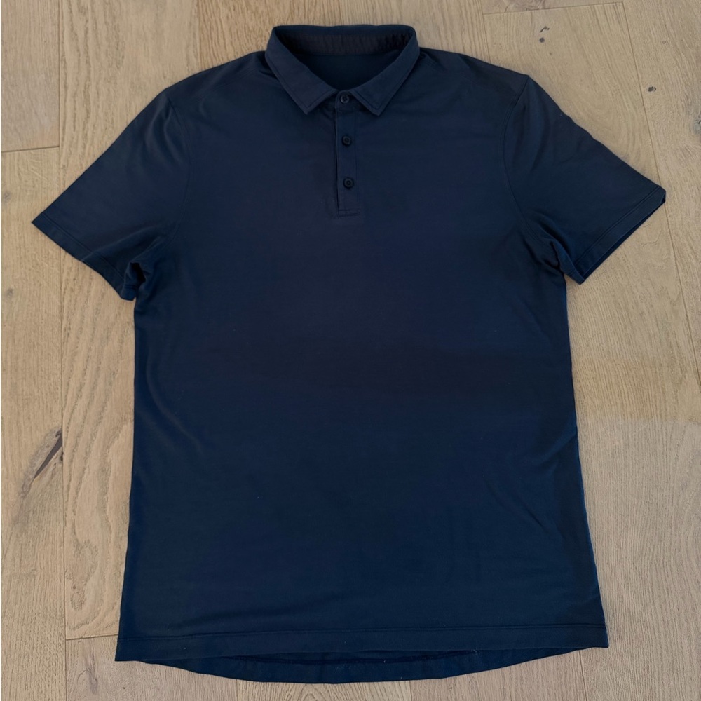 Men’s Lululemon Collard Short Sleeve Polo Navy